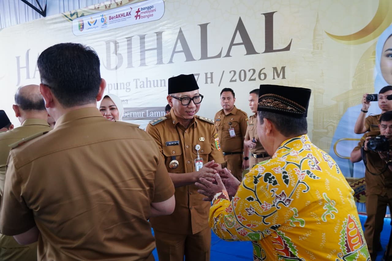Halal Bihalal 1447 H Pemprov Lampung, Gubernur Mirza Ajak Perkuat Sinergi dan Kepedulian kepada Masyarakat